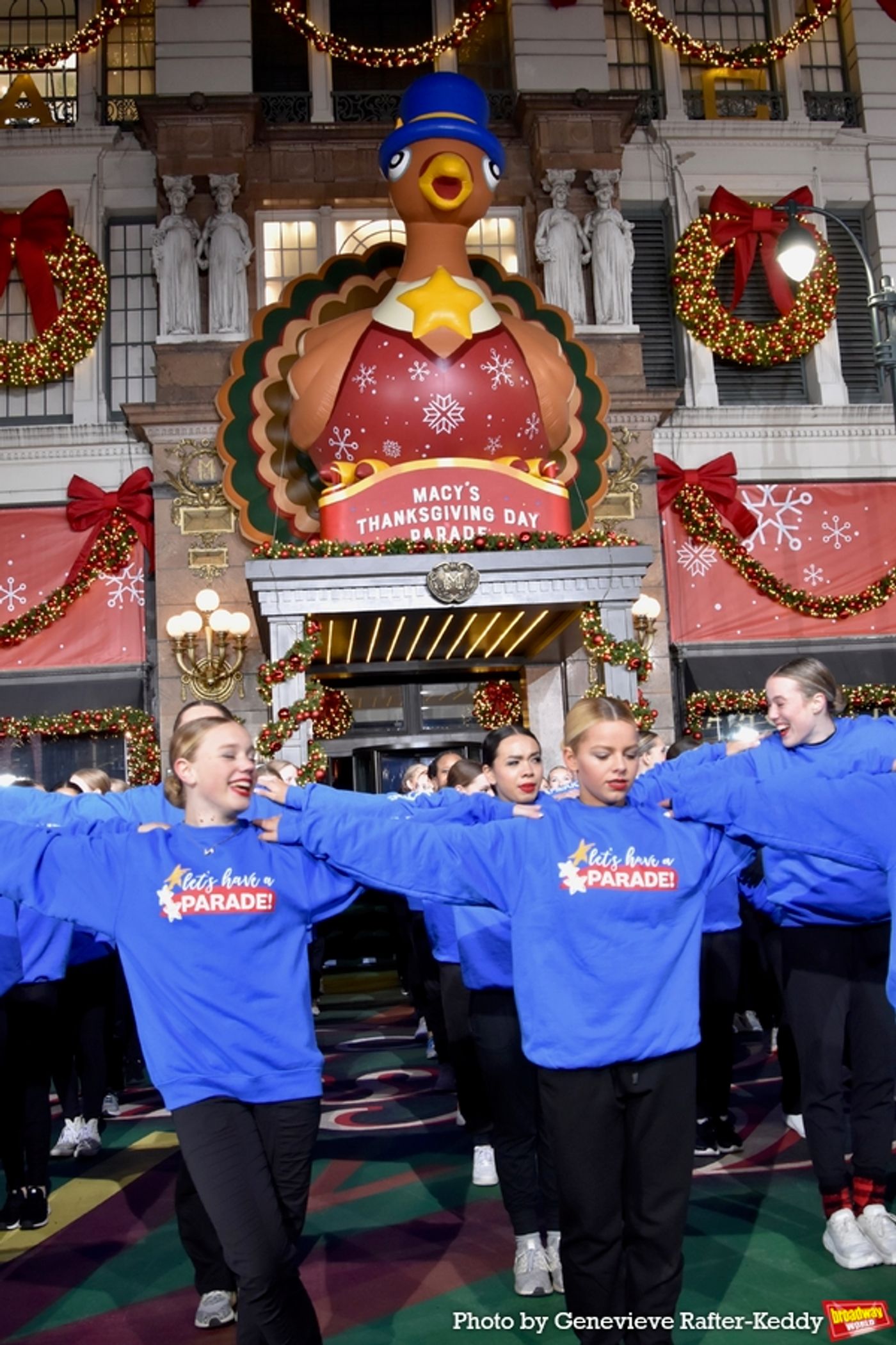 Photos: FUNNY GIRL, A BEAUTIFUL NOISE, and More Rehearse For the Macy's Thanksgiving Day Parade  Image