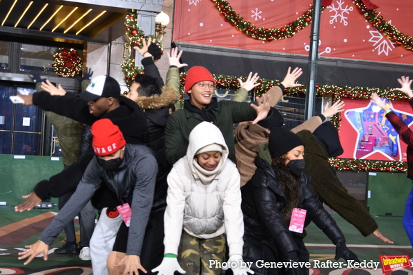 Photos: FUNNY GIRL, A BEAUTIFUL NOISE, and More Rehearse For the Macy's Thanksgiving Day Parade  Image
