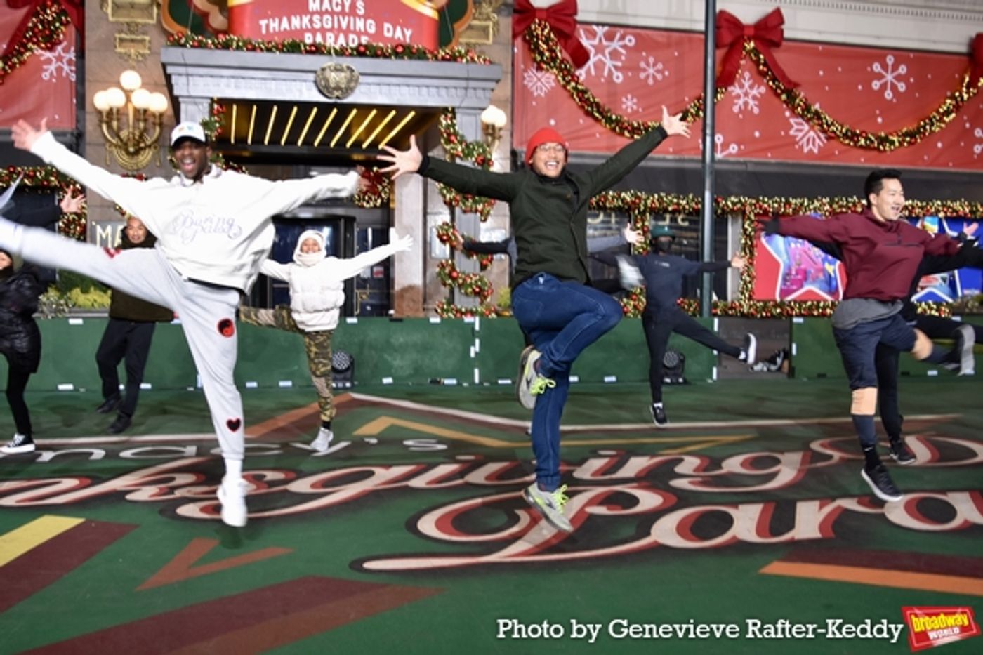 Photos: FUNNY GIRL, A BEAUTIFUL NOISE, and More Rehearse For the Macy's Thanksgiving Day Parade  Image