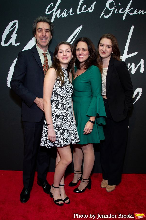 Jason Robert Brown, Georgia Stitt, and family Photo