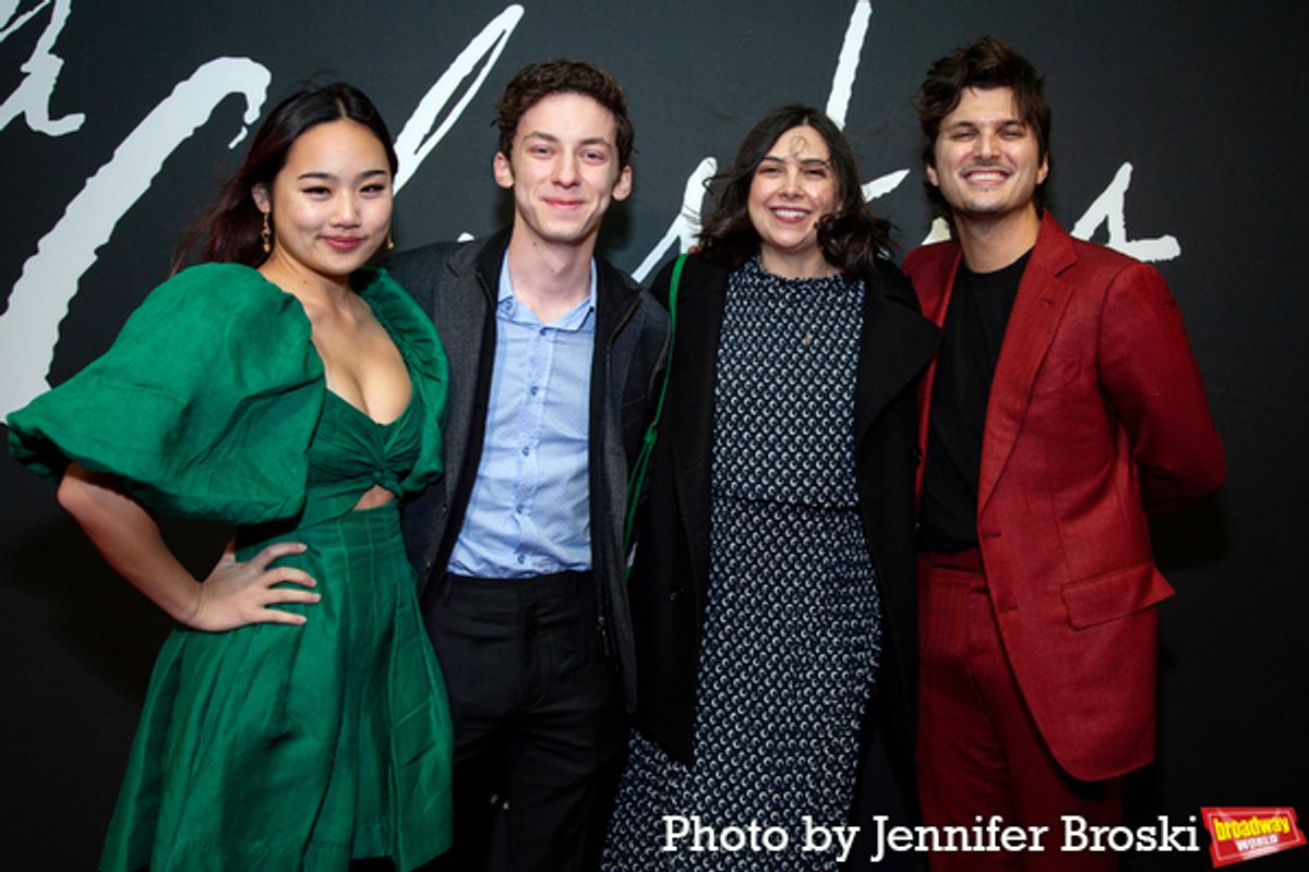 Helen J. Shen, Andrew Barth Feldman, April Lavalle, Alex Boniello at 