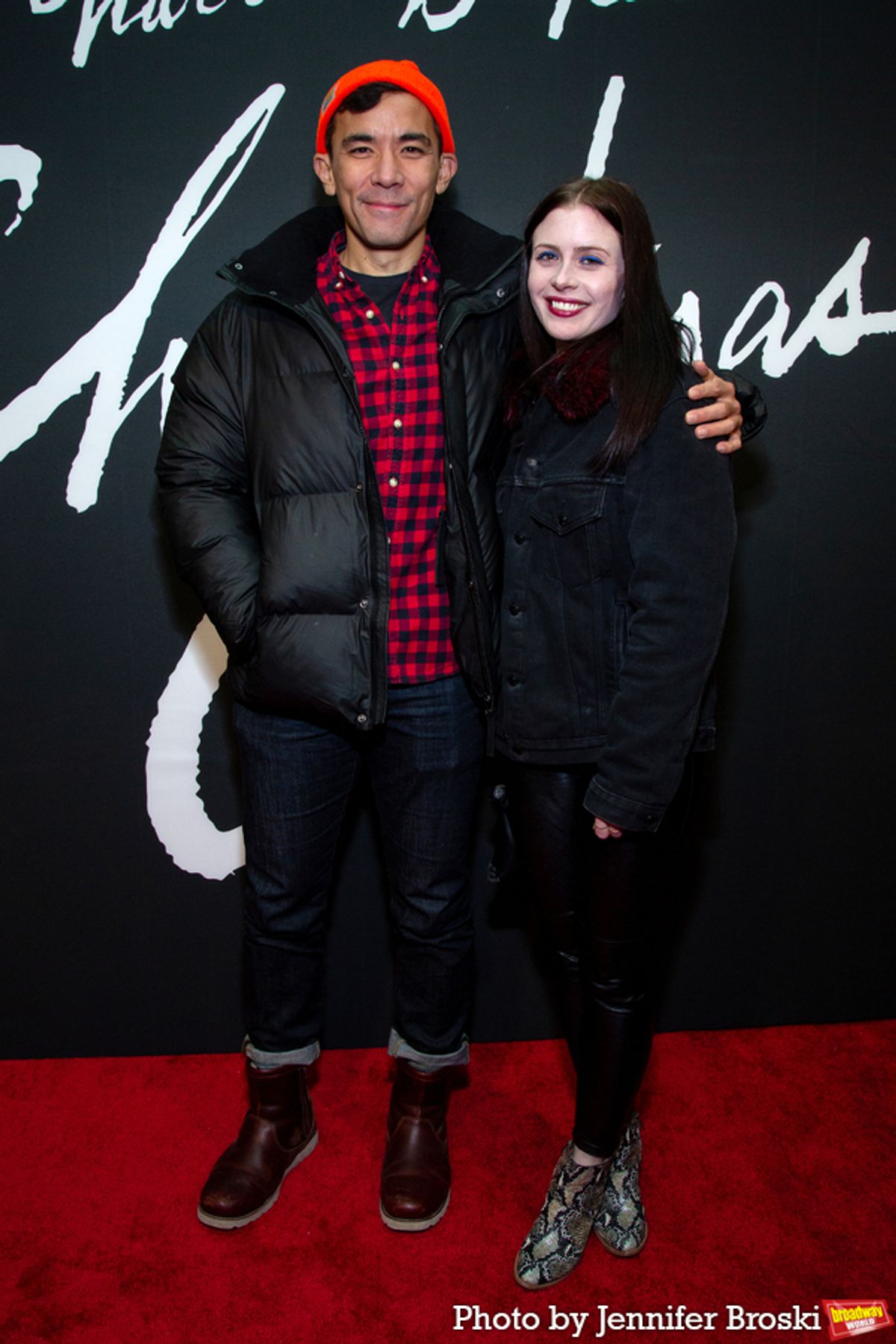 Conrad Ricamora and guest at 