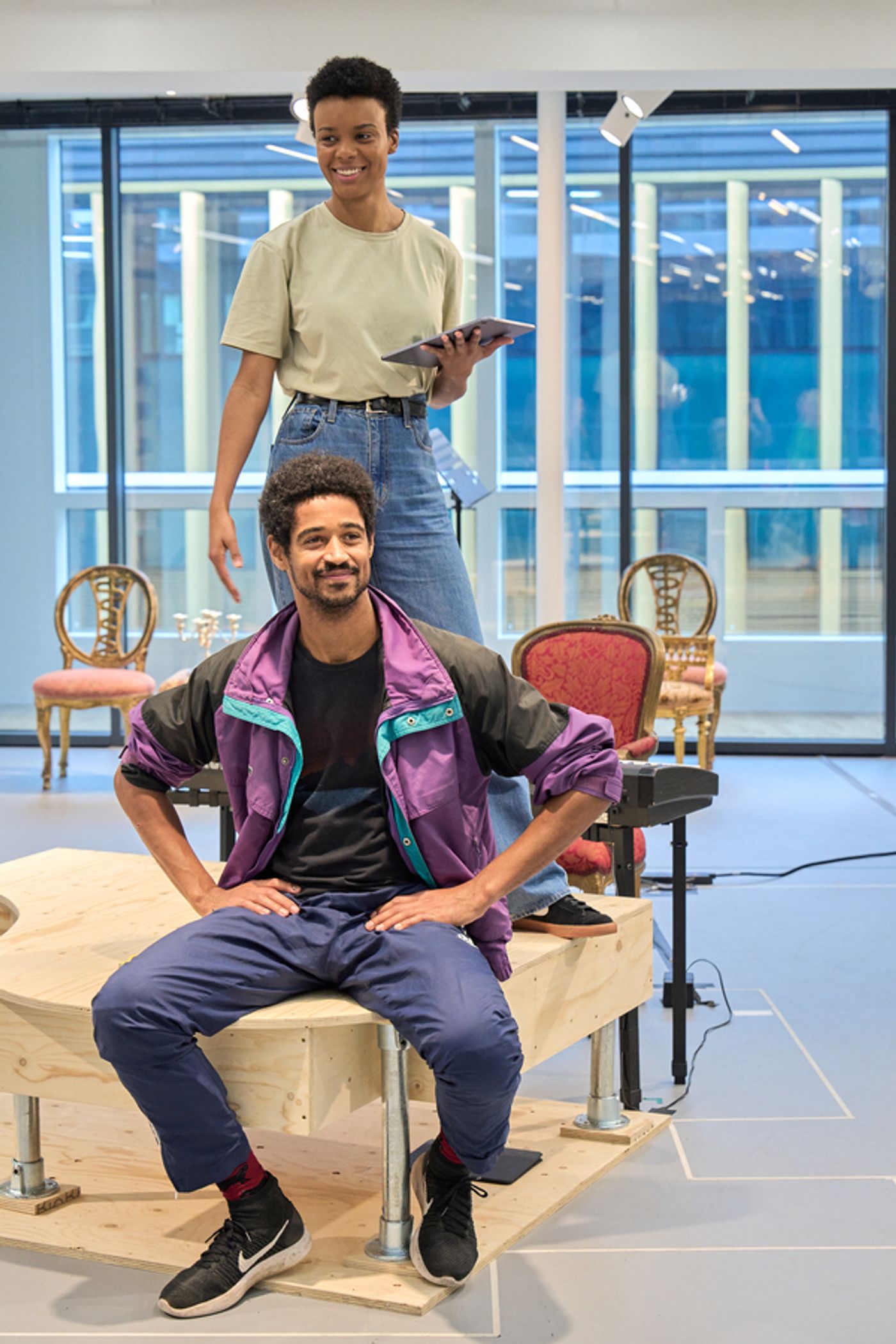 Photos: Inside Rehearsal For AS YOU LIKE IT @sohoplace Photos: Inside Rehearsal For AS YOU LIKE IT @sohoplace Image