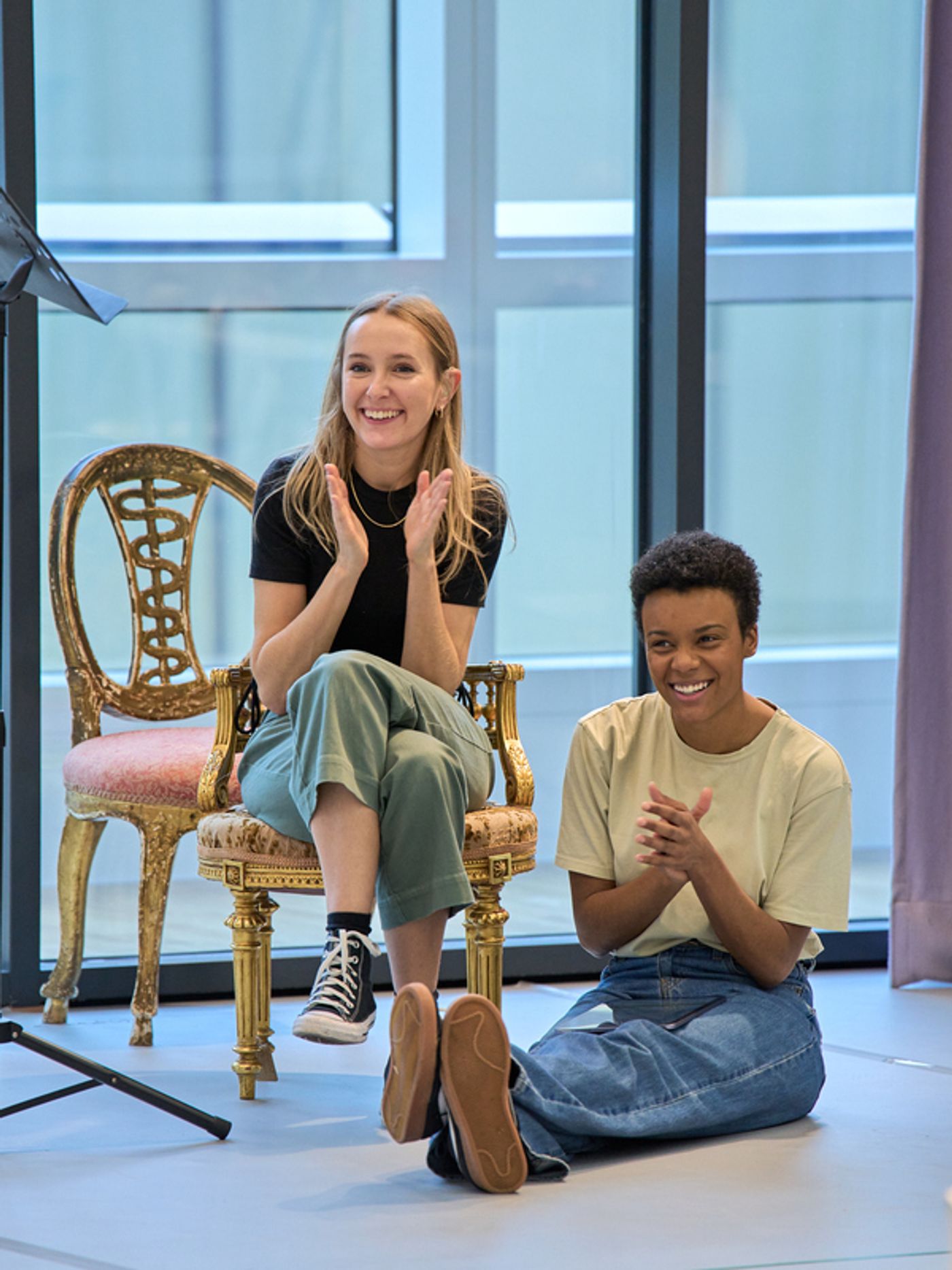 Photos: Inside Rehearsal For AS YOU LIKE IT @sohoplace Photos: Inside Rehearsal For AS YOU LIKE IT @sohoplace Image