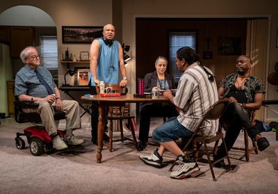Francis Guinan, Glenn Davis, Susanna Guzmán, Eddie Torres, K. Todd Freeman Photo