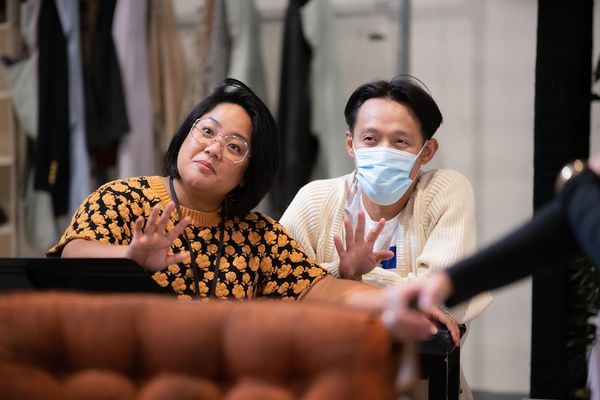 Jesca Prudencio and Vichet Chum  Photo