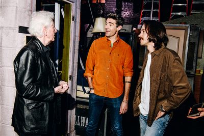 Graham Nash, Drew Gehling, and Chris Wood Photo