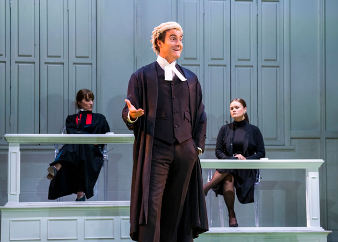 Photos: First Look at VARDY V ROONEY: THE WAGATHA CHRISTIE TRIAL at the Wyndham's Theatre  Image