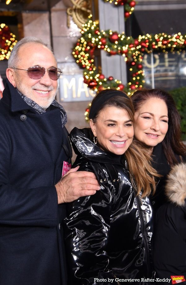 Emilio Estefan, Paula Abdul and Gloria Estefan Photo