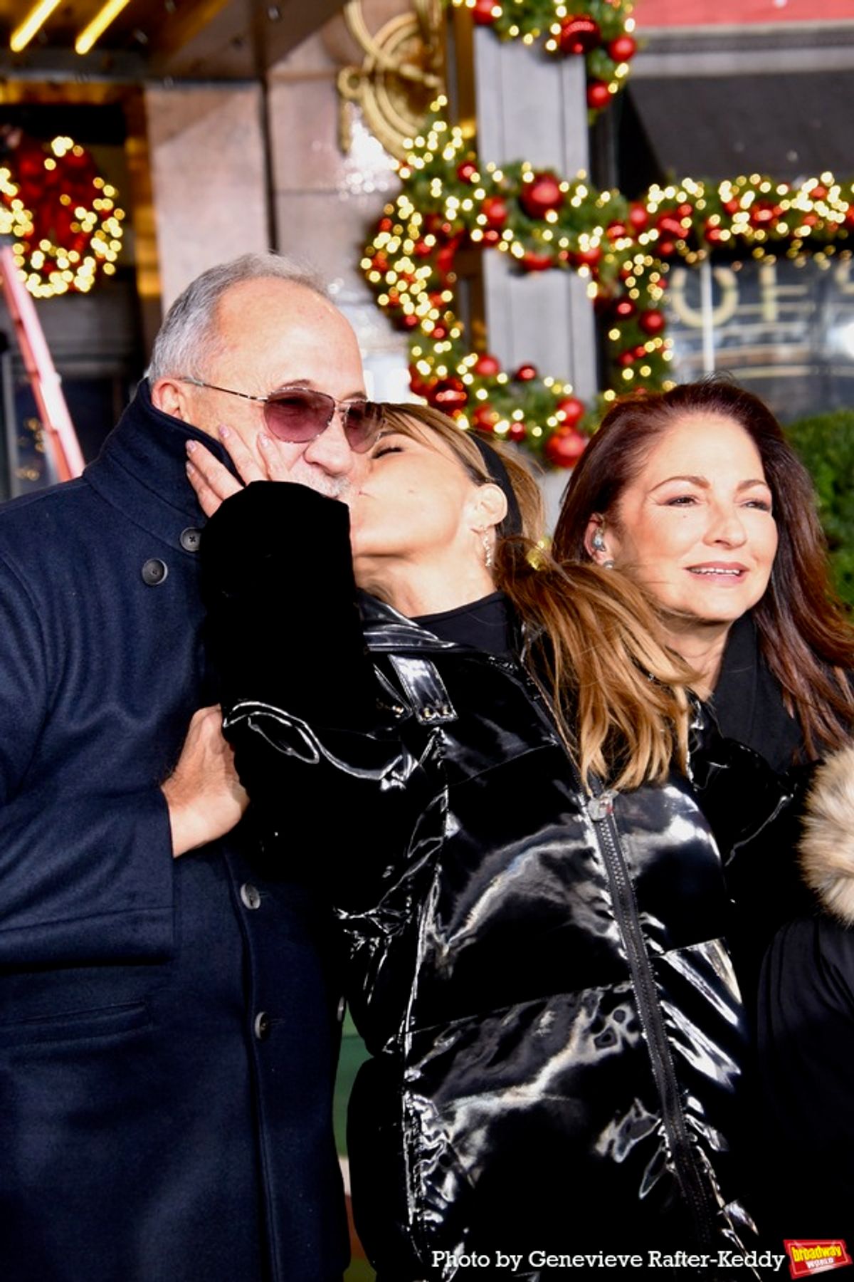 Emilio Estefan, Paula Abdul and Gloria Estefan at 