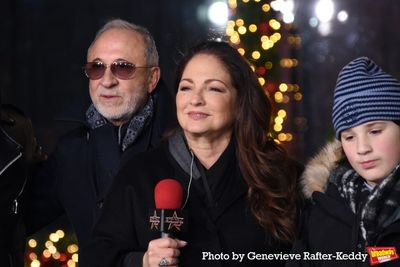 Emilio Estefan, Gloria Estefan and Sasha Argento Estefan Coppola Photo