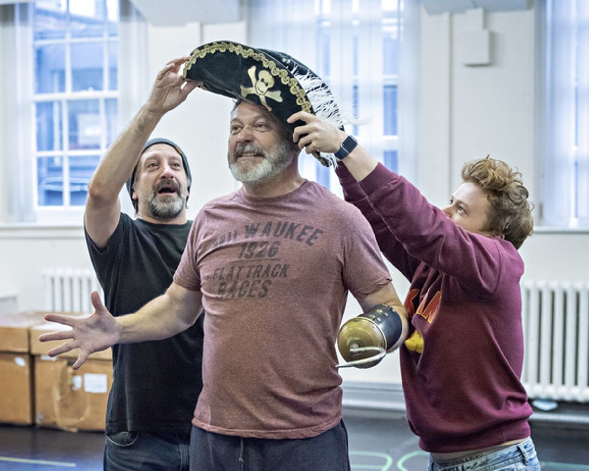 Robin Simpson, Paul Hawkyards & Jonny Aeldon  at 