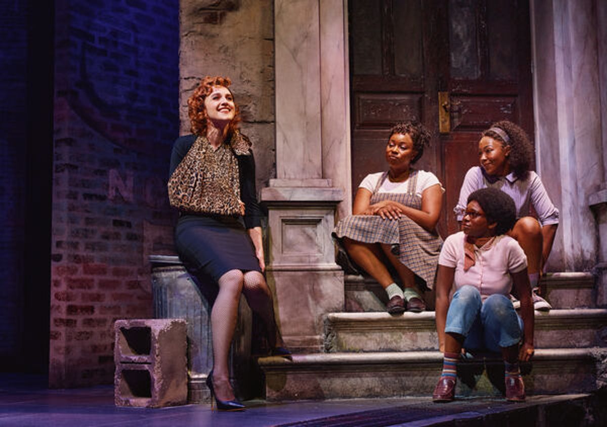 Lena Hall, Camryn Hampton and Tiffany Renee Thom at 