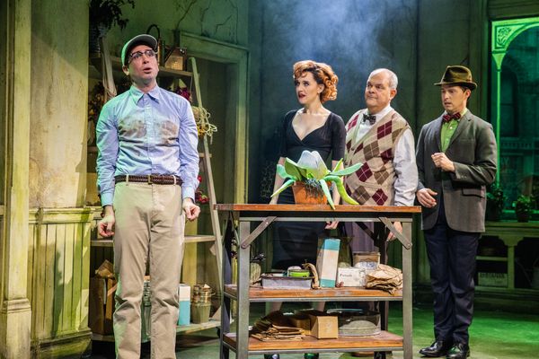 Matt Doyle, Lena Hall, Brad Oscar, Andrew Call Photo