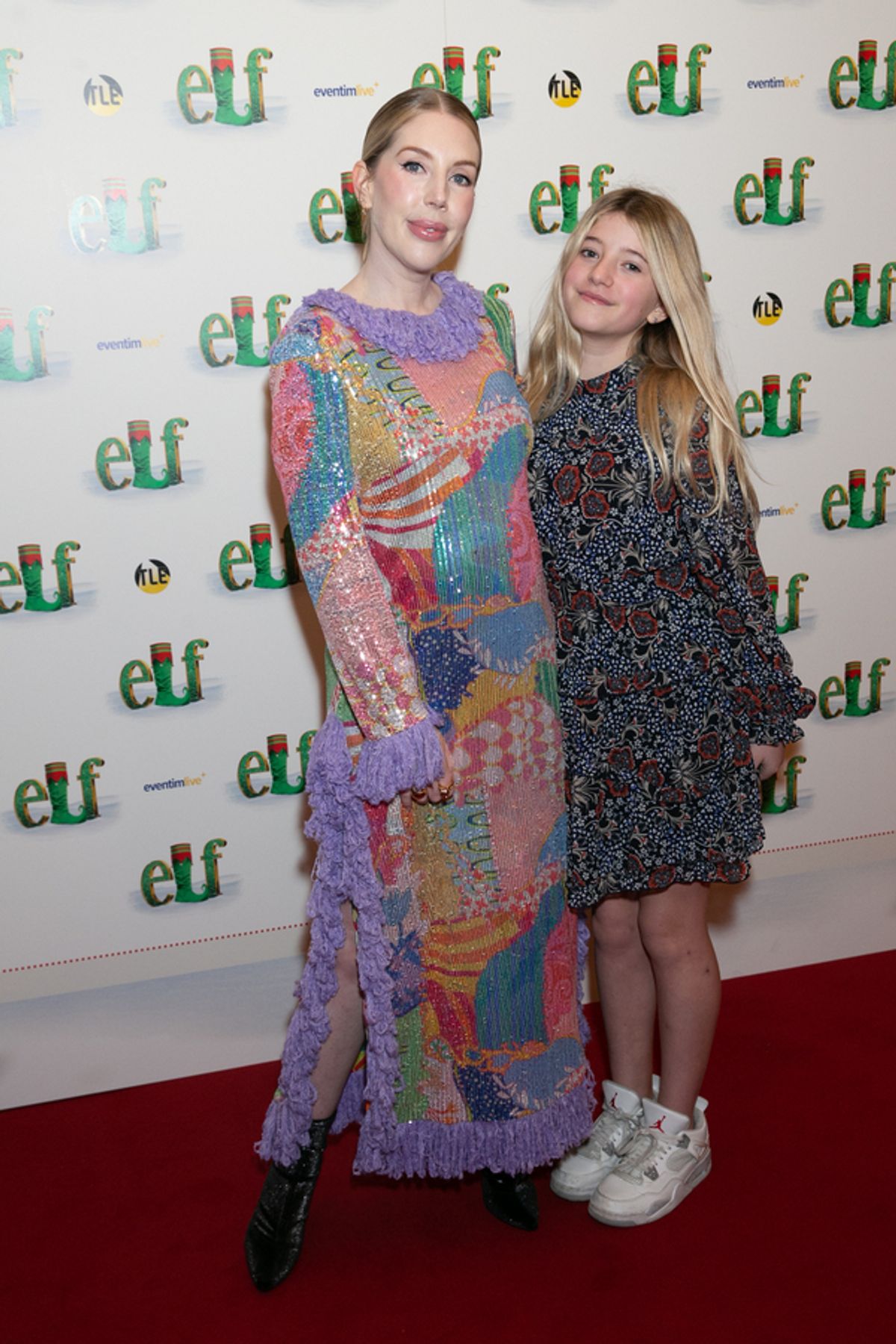 Katherine Ryan and Violet at 