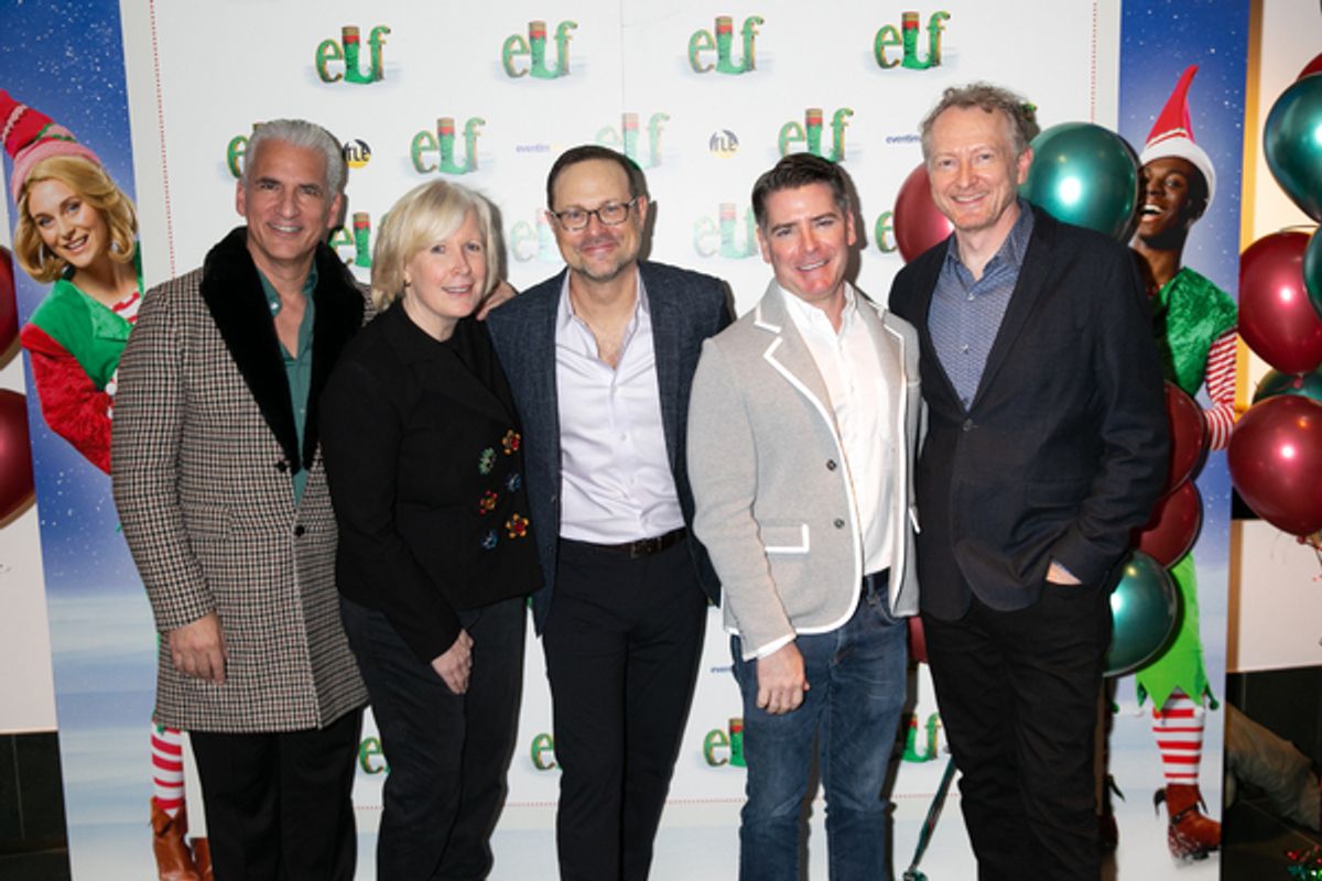 Miguel Esteban, Ingrid Sutej, Matthew Sklar, Chad Beguelian, Bob Martin at 