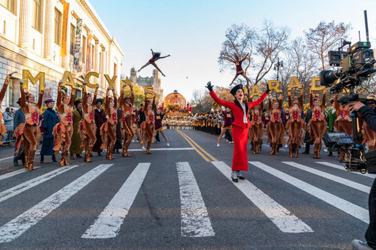 Lea Michelle as Fanny Brice from 'Funny Girl' at 