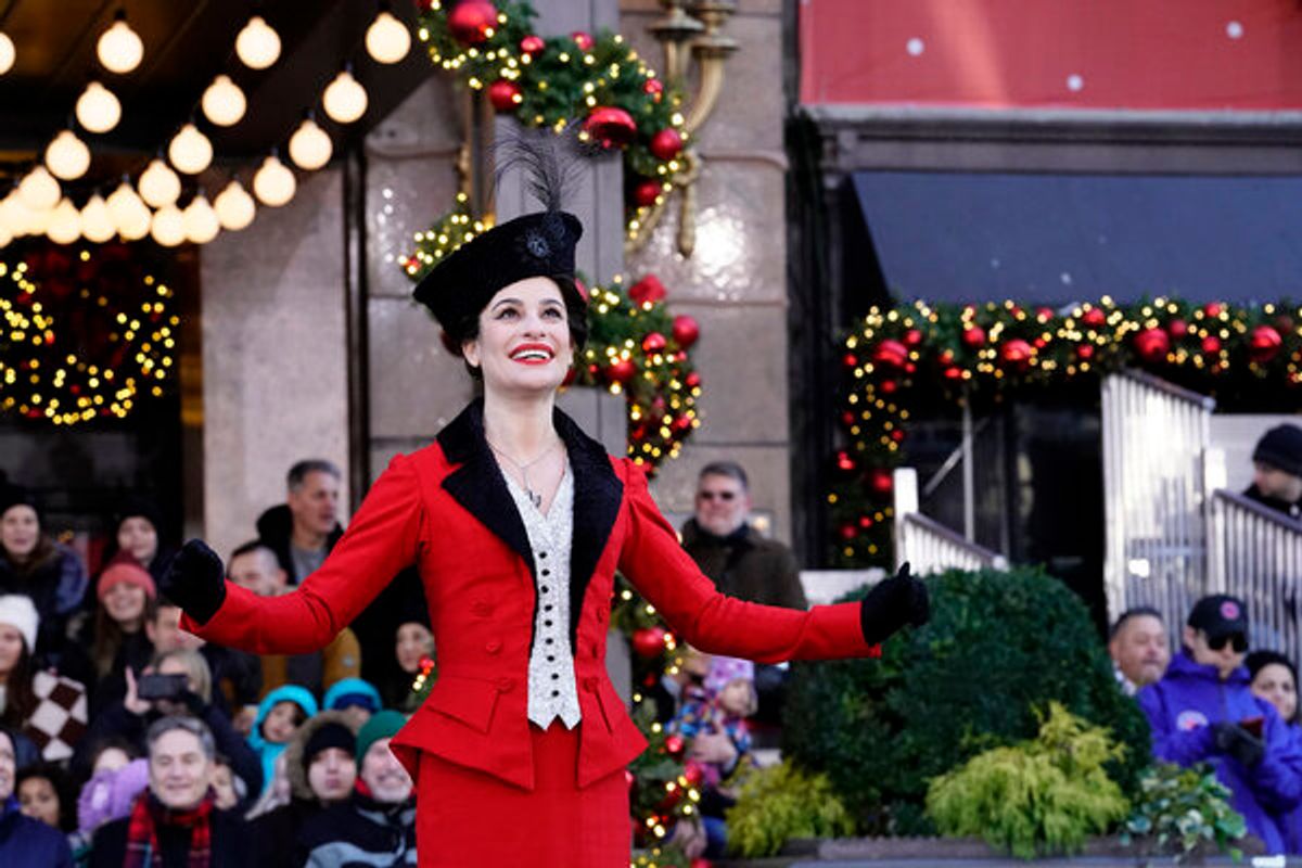 Lea Michele as Fanny Brice from 'Funny Girl' at 