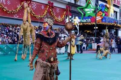 Tshidi Manye and The Cast of The Lion King Photo