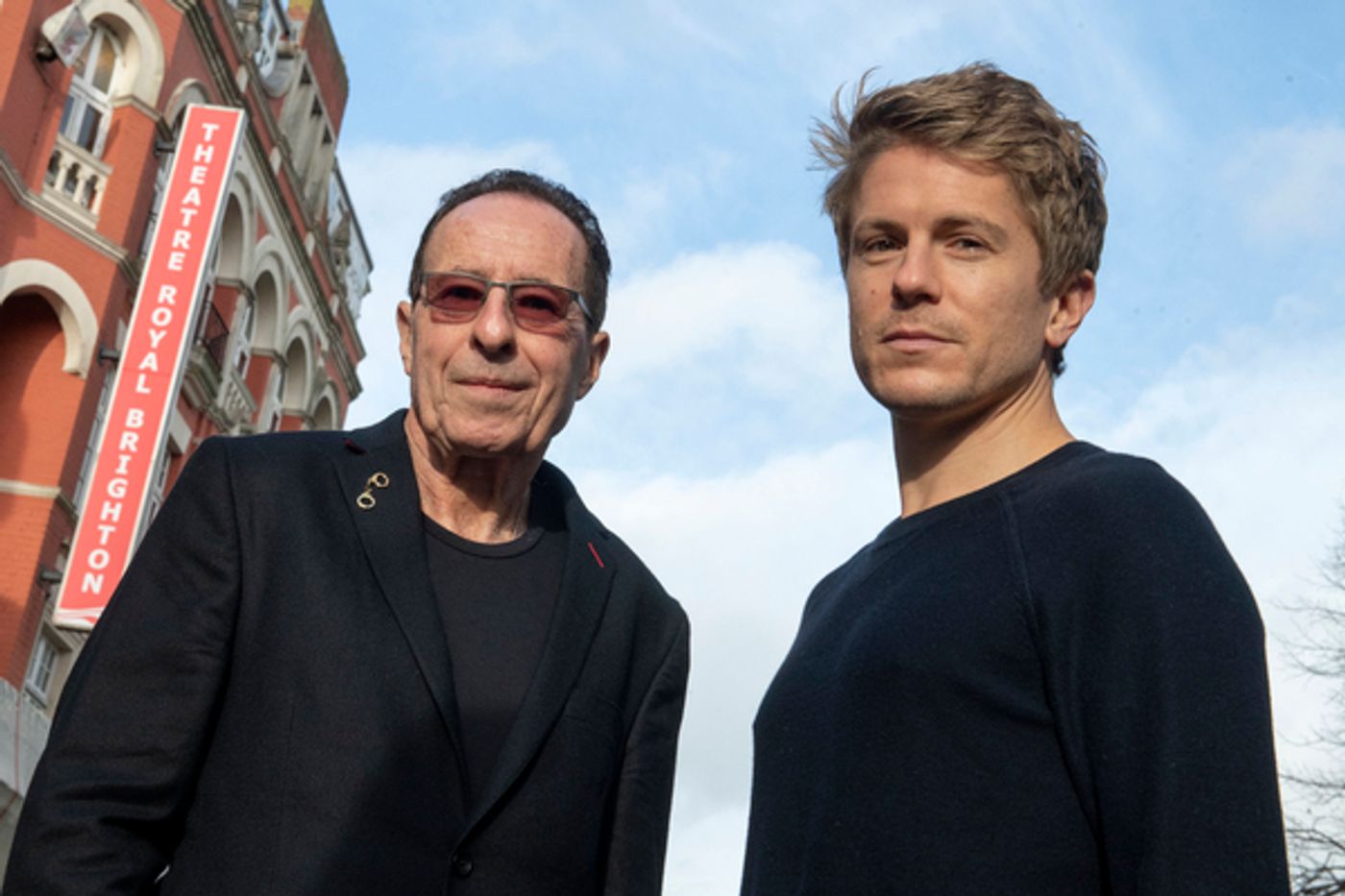 Photos: Peter James Meets George Rainsford, His New Roy Grace, on Stage at Theatre Royal Brighton  Image