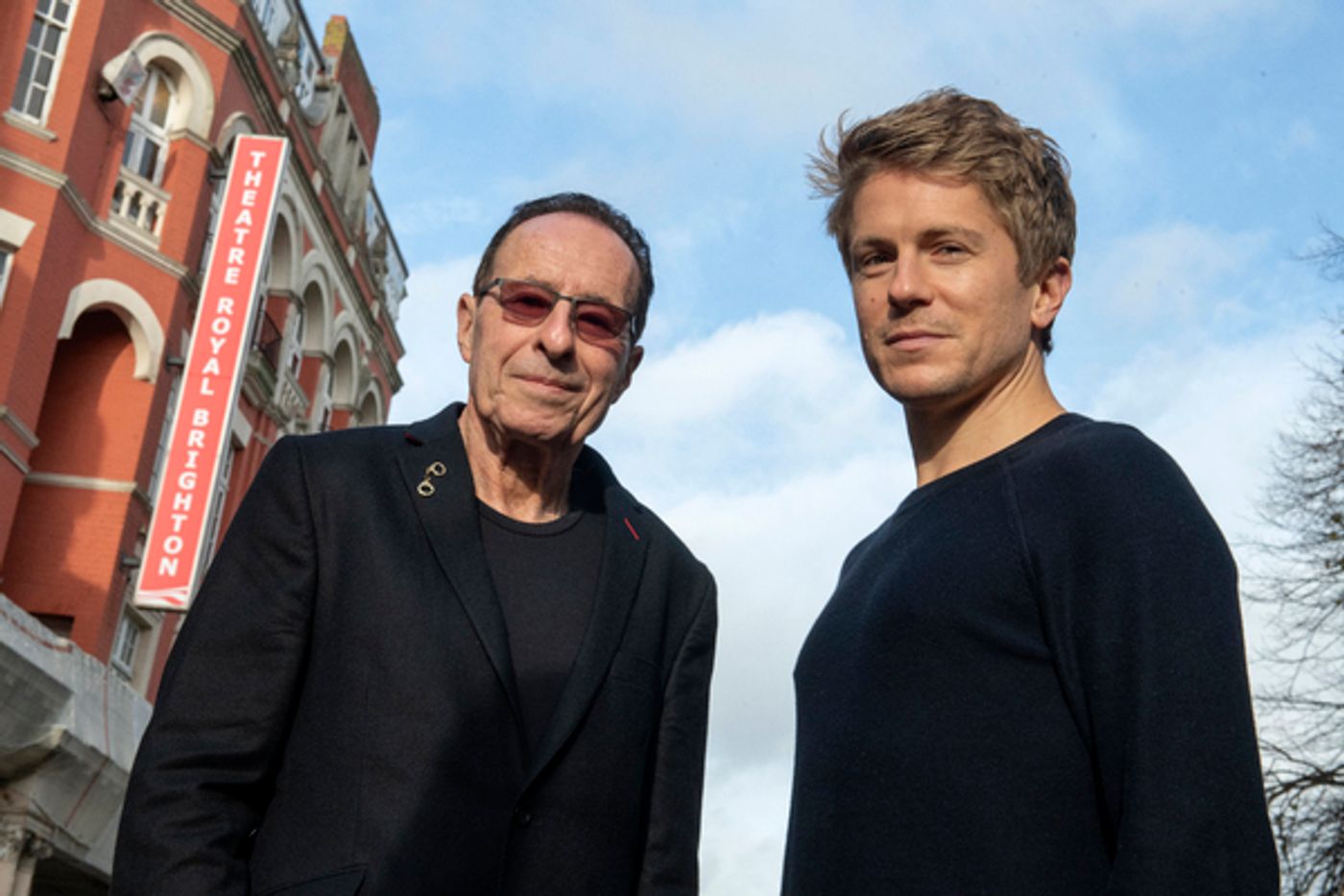 Photos: Peter James Meets George Rainsford, His New Roy Grace, on Stage at Theatre Royal Brighton  Image