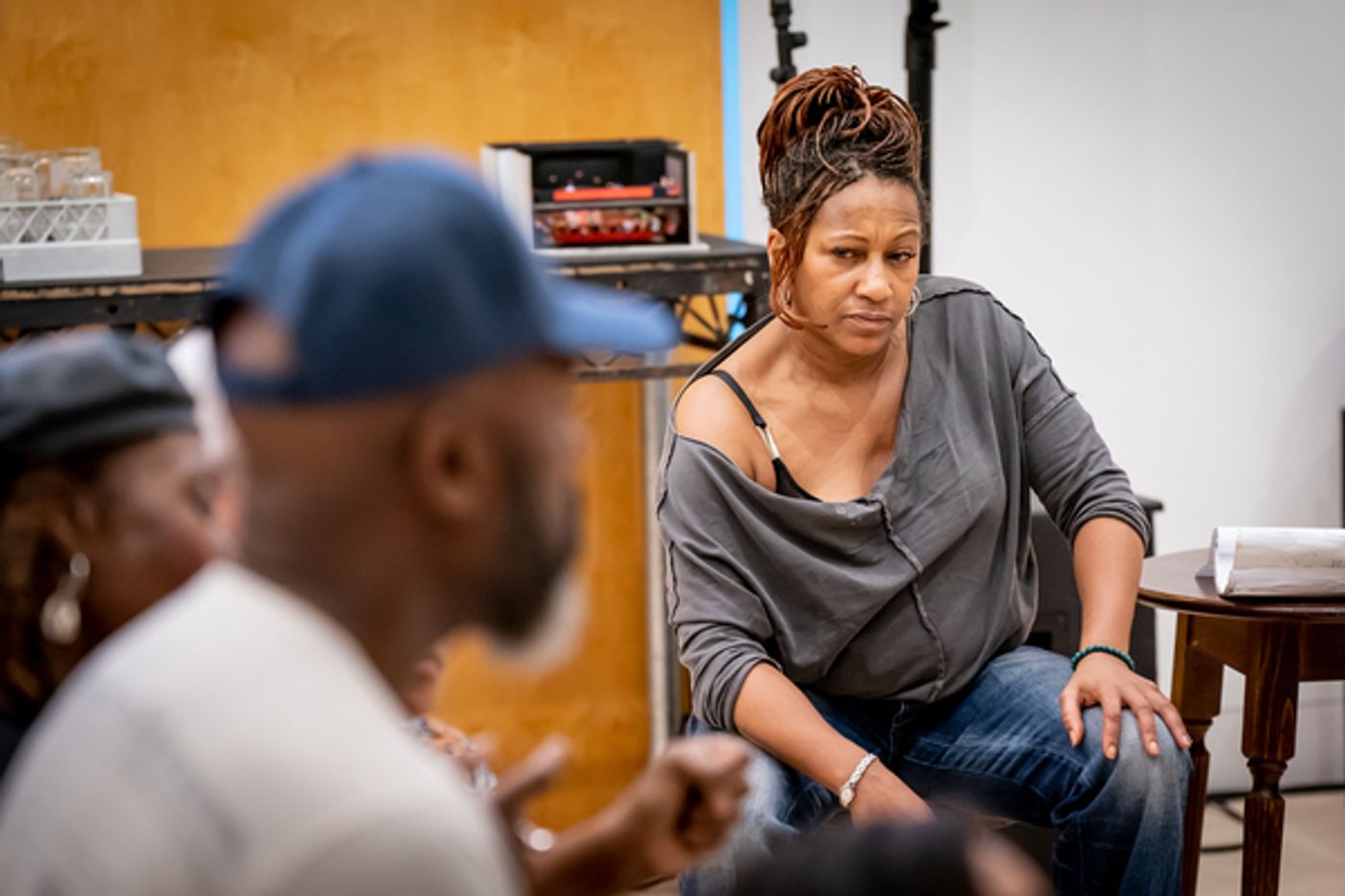 Photos: Inside Rehearsal For THE WIFE OF WILLESDEN at the Kiln Theatre  Image