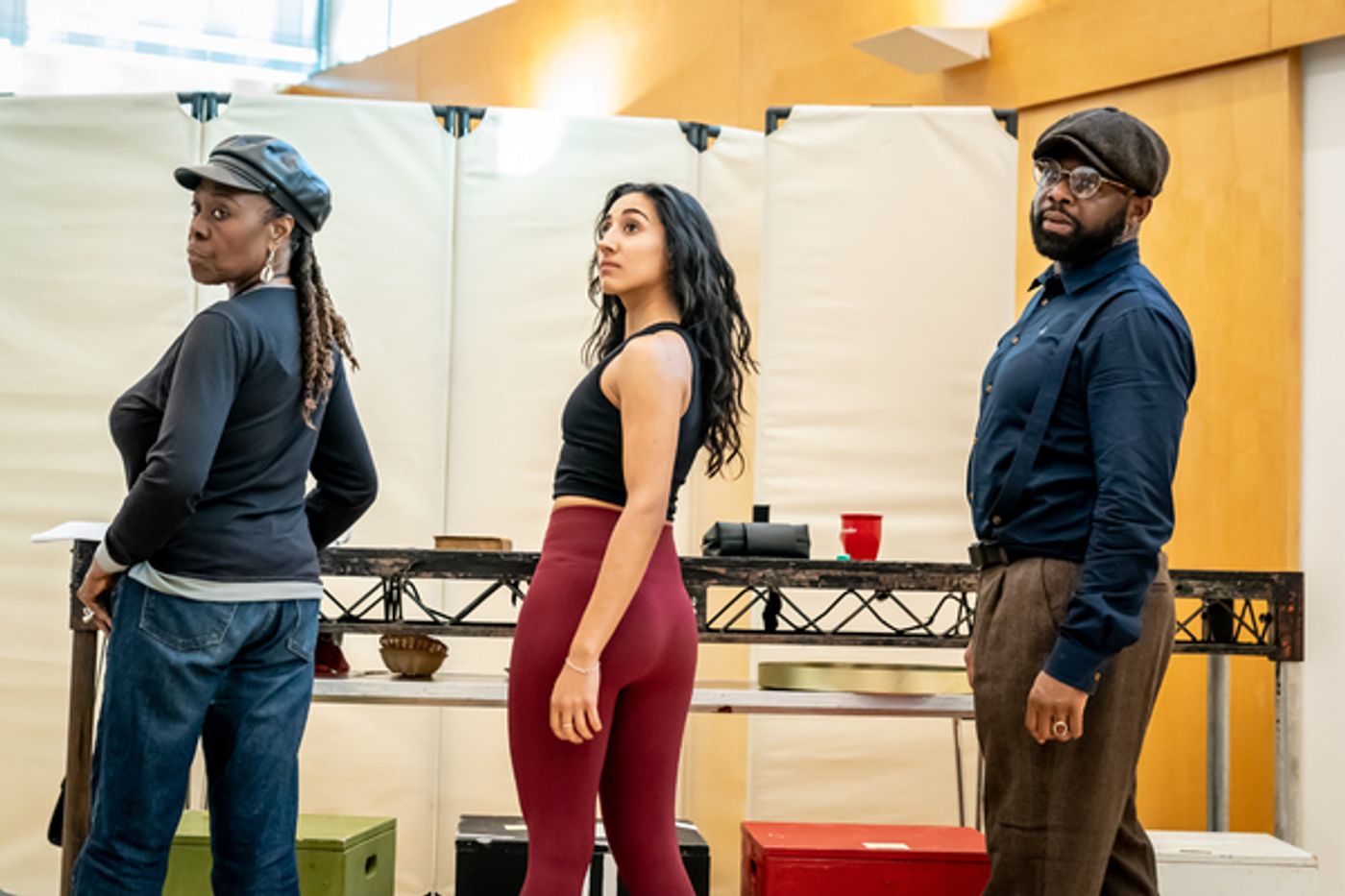 Photos: Inside Rehearsal For THE WIFE OF WILLESDEN at the Kiln Theatre  Image