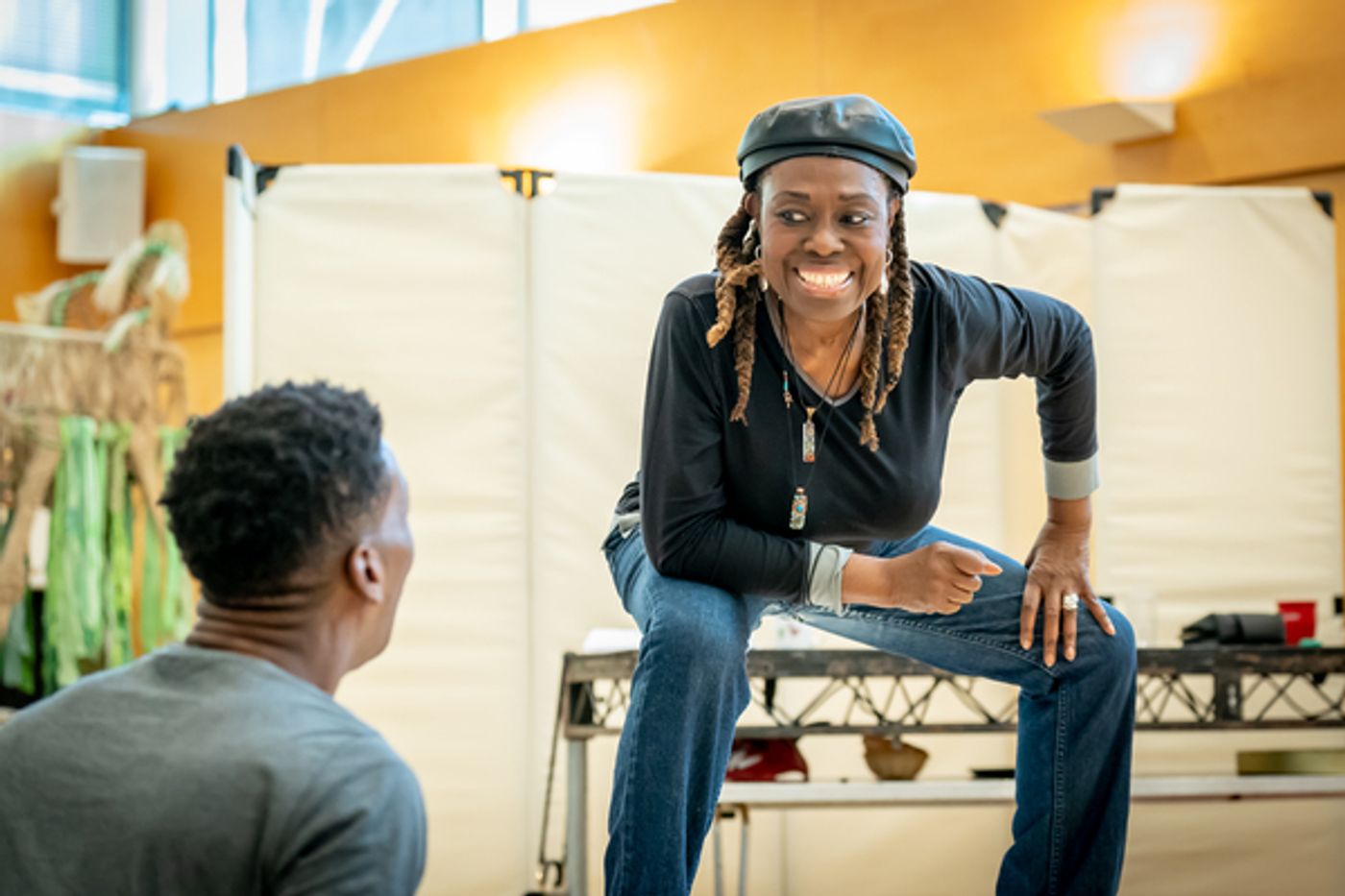 Photos: Inside Rehearsal For THE WIFE OF WILLESDEN at the Kiln Theatre  Image