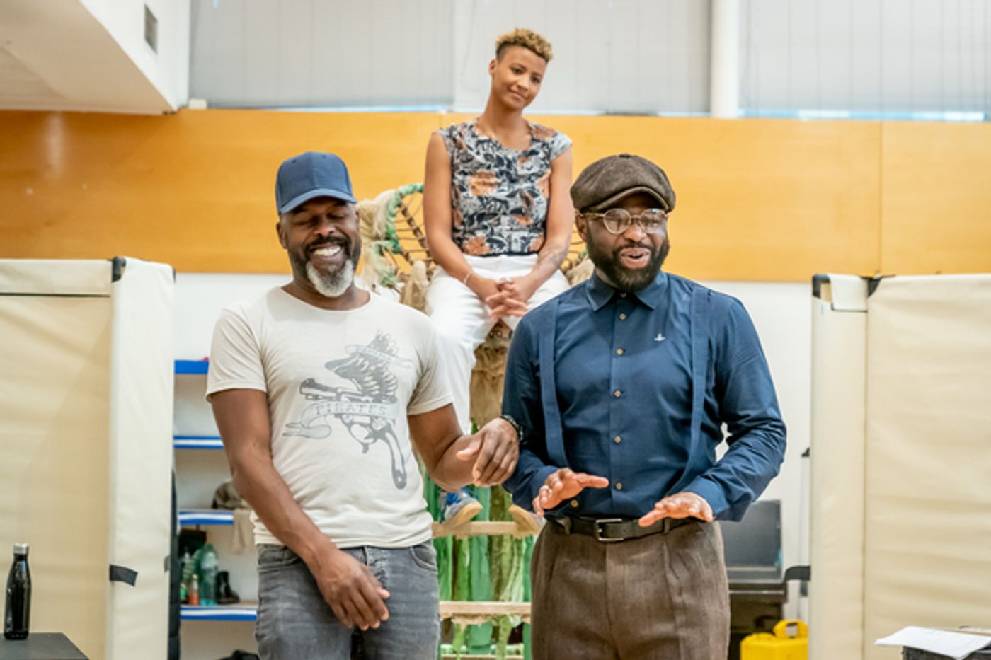 Photos: Inside Rehearsal For THE WIFE OF WILLESDEN at the Kiln Theatre  Image