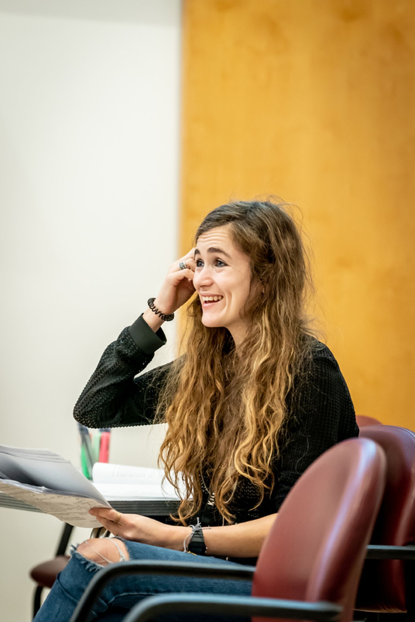 Photos: Inside Rehearsal For THE WIFE OF WILLESDEN at the Kiln Theatre  Image