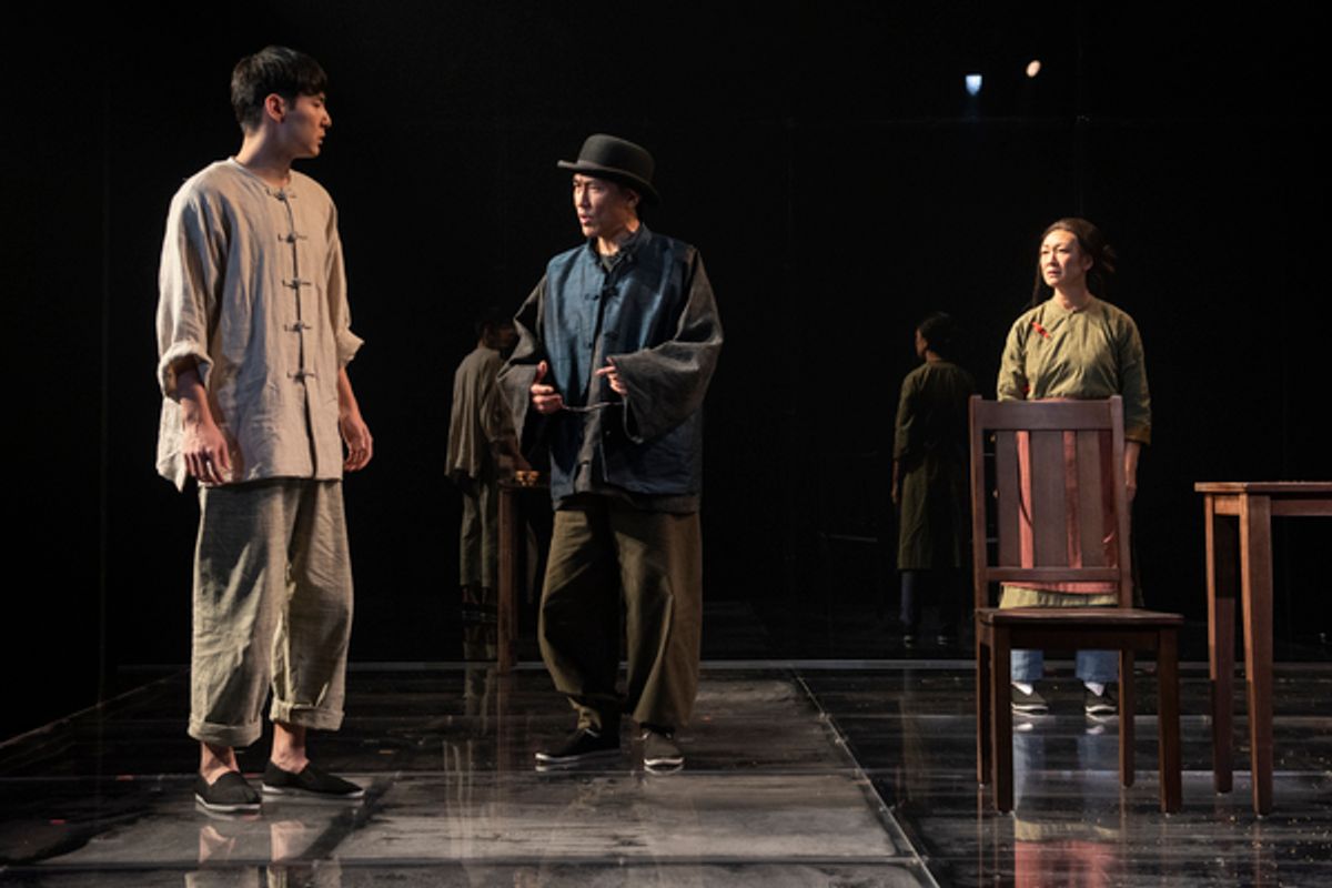 Eric Yang, Jinn S. Kim and Amy Kim Waschke at 