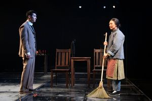 Eric Yang and Amy Kim Waschke @ BroadwayWorld Eric Yang and Amy Kim Waschke Photo