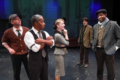 Michael Storm, Norman Gee, Jennifer Le Blanc, 
Julian López-Morillas, and Aldo Billi Photo