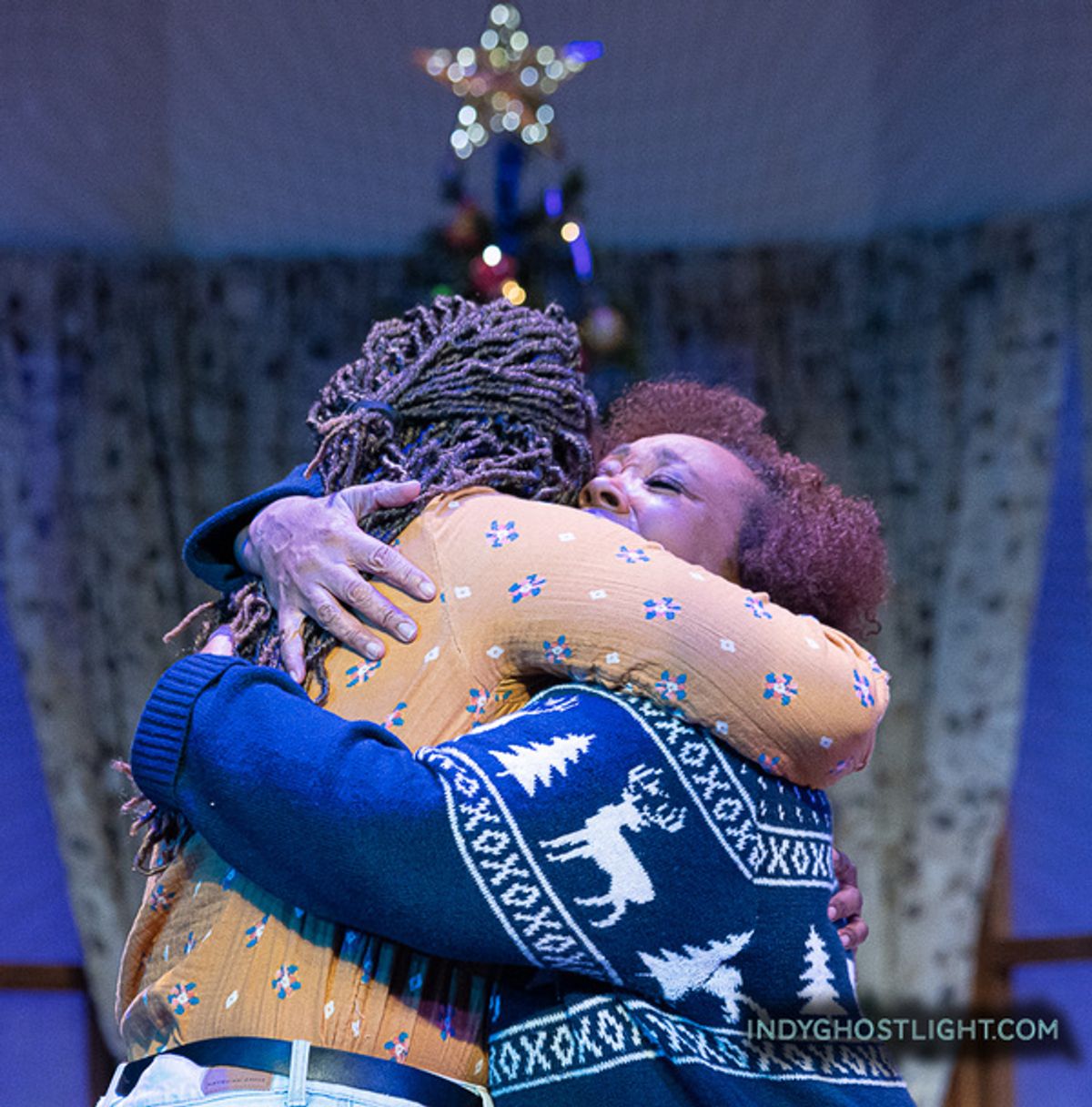 The Rise and Fall of Holly Fudge by Trista Baldwin. Terra McFarland as Holly, Milicent Wright* as Carol. Photo by Indy Ghost Light at 