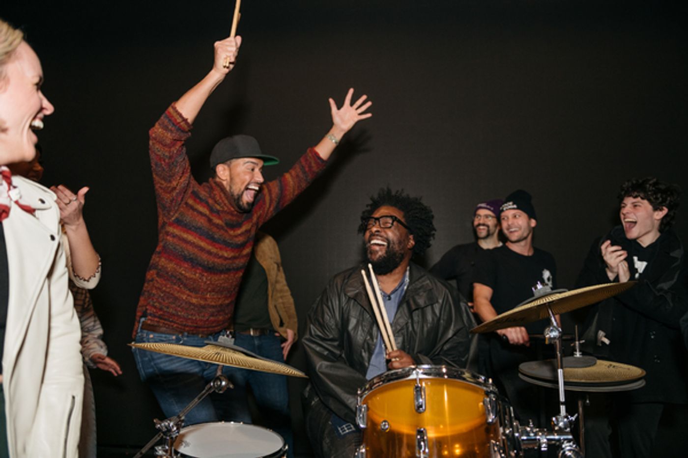 Photos: Questlove Visits ALMOST FAMOUS on Broadway  Image