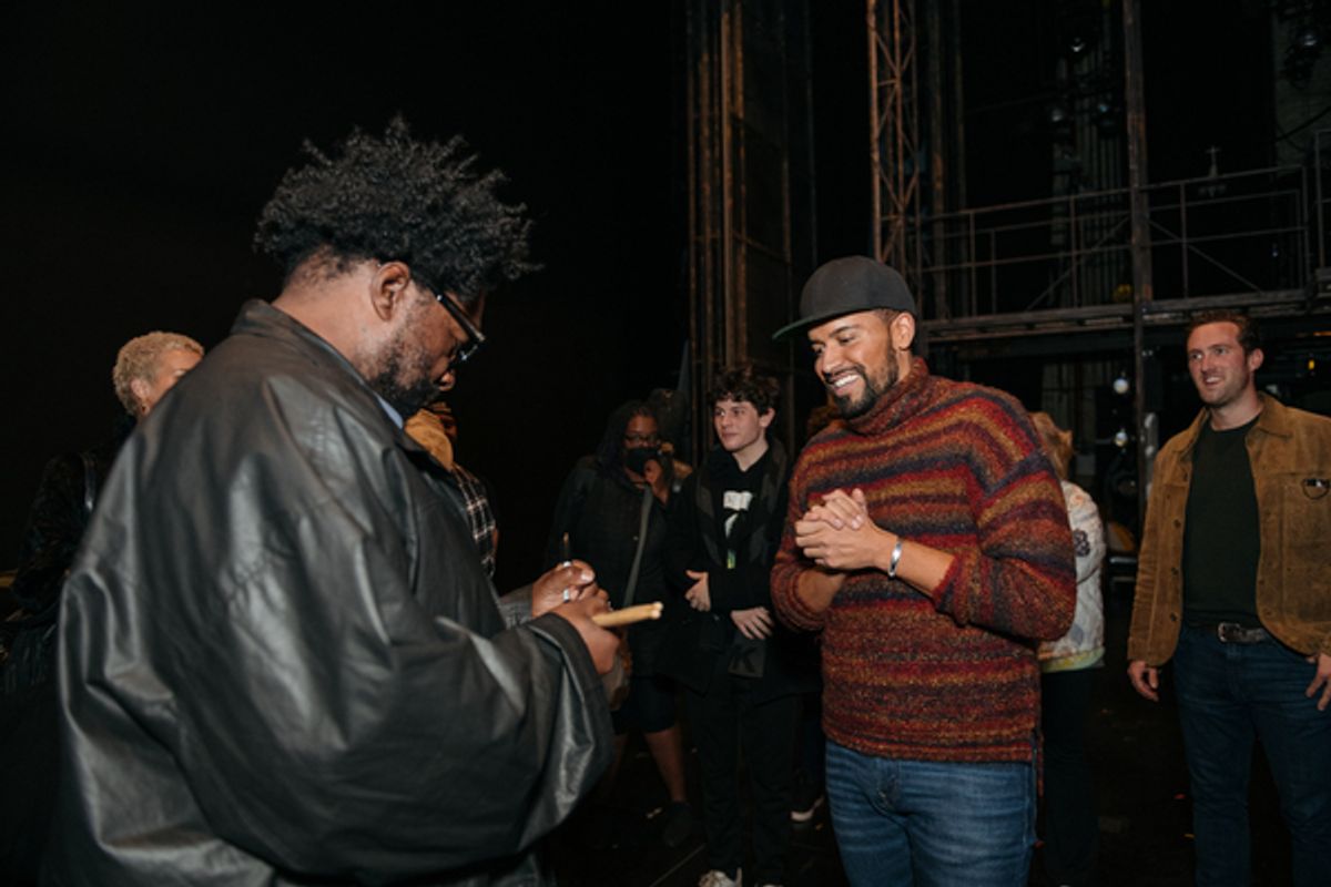Questlove, Brandon Contreras at 