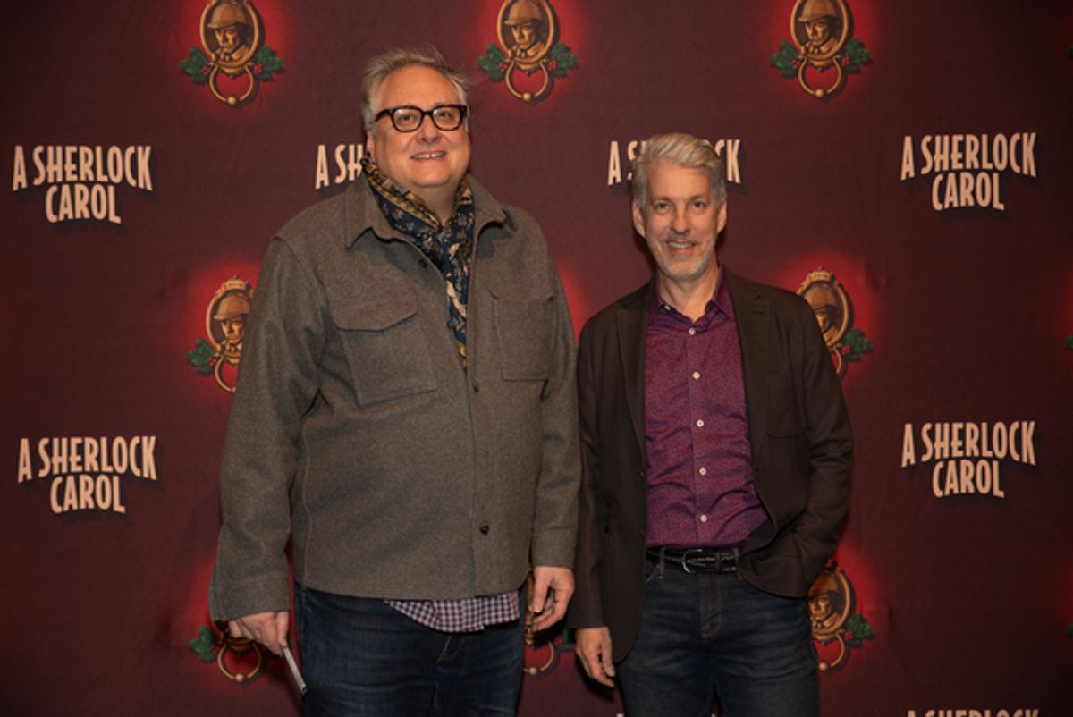 Douglas Carter Beane and Lewis Flinn at 