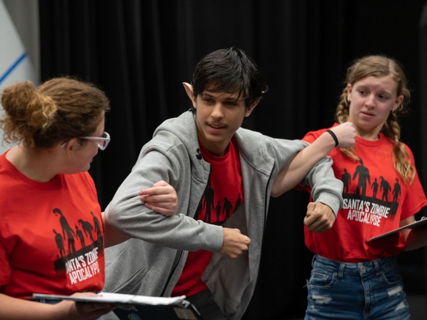 Previews: SANTA'S ZOMBIE APOCALYPSE at Straz' Teco Theatre  Image