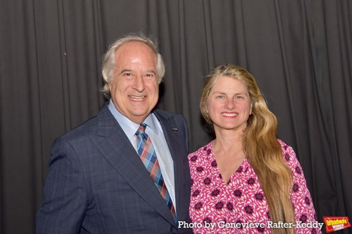 Stewart F. Lane and Bonnie Comley at Photos: TRU Returns To In-Person Gatherings With A Town Hall Forum