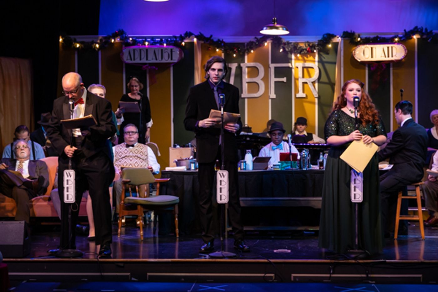 Photos: First look at Ohio University Lancaster Theatre Department's IT'S A WONDERFUL LIFE: A LIVE RADIO PLAY  Image
