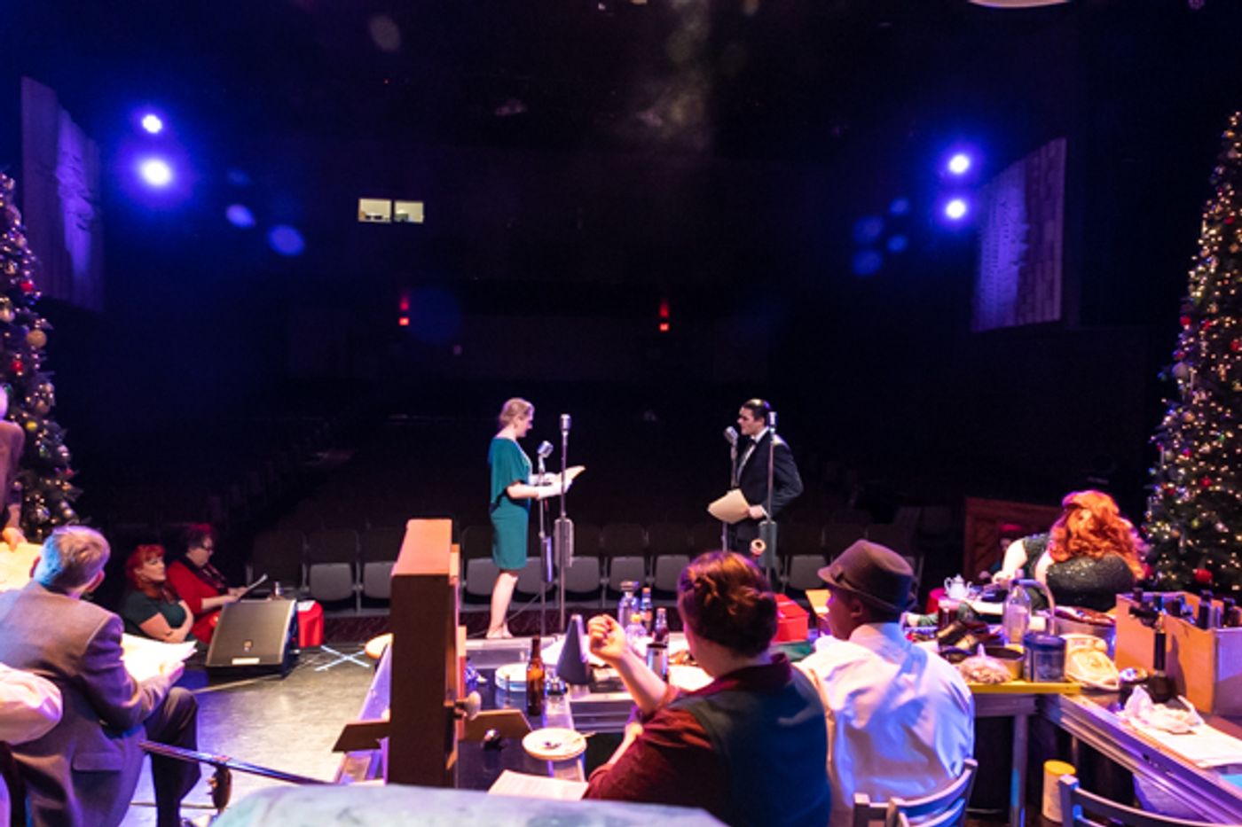 Photos: First look at Ohio University Lancaster Theatre Department's IT'S A WONDERFUL LIFE: A LIVE RADIO PLAY  Image