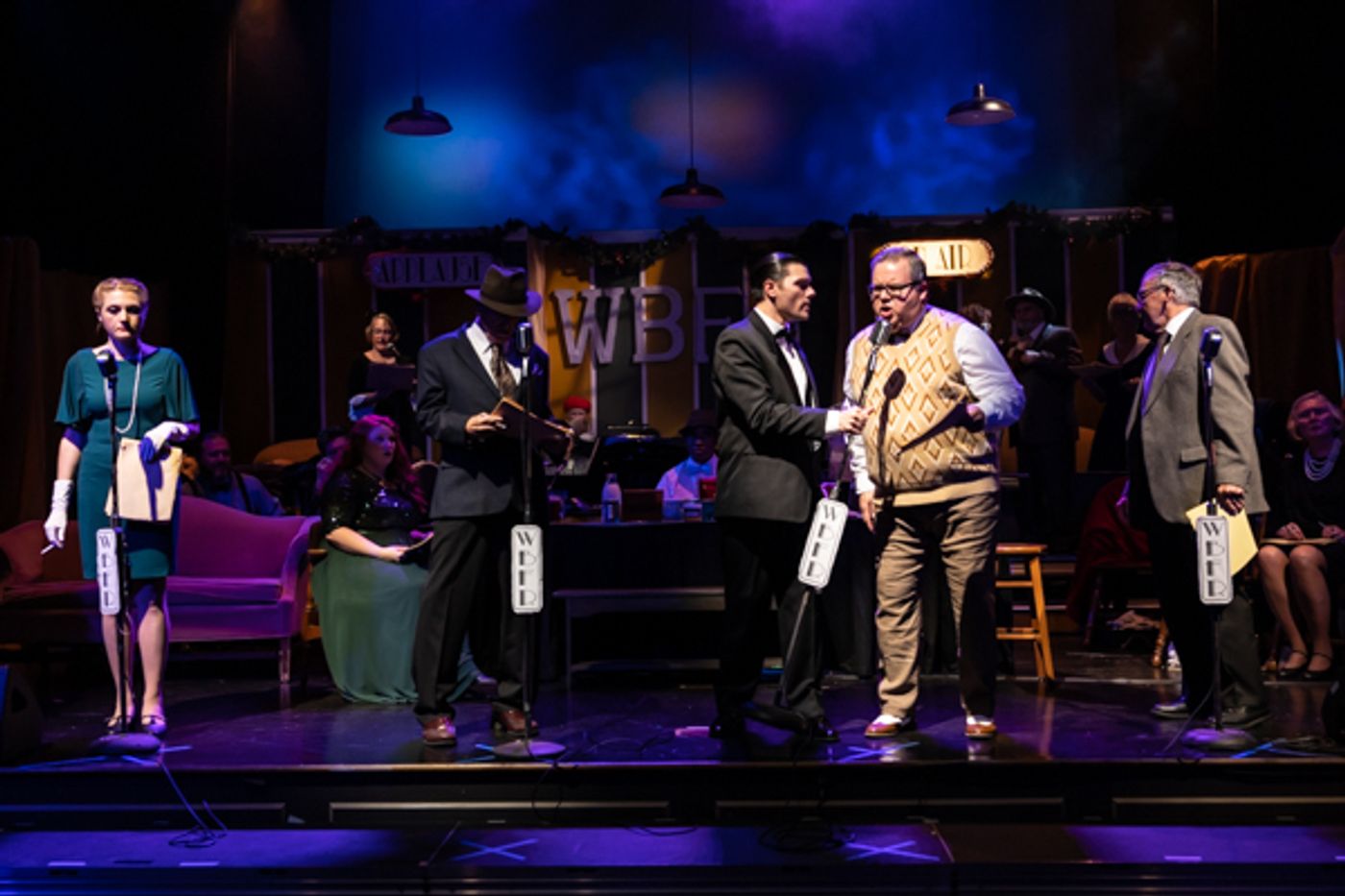 Photos: First look at Ohio University Lancaster Theatre Department's IT'S A WONDERFUL LIFE: A LIVE RADIO PLAY  Image