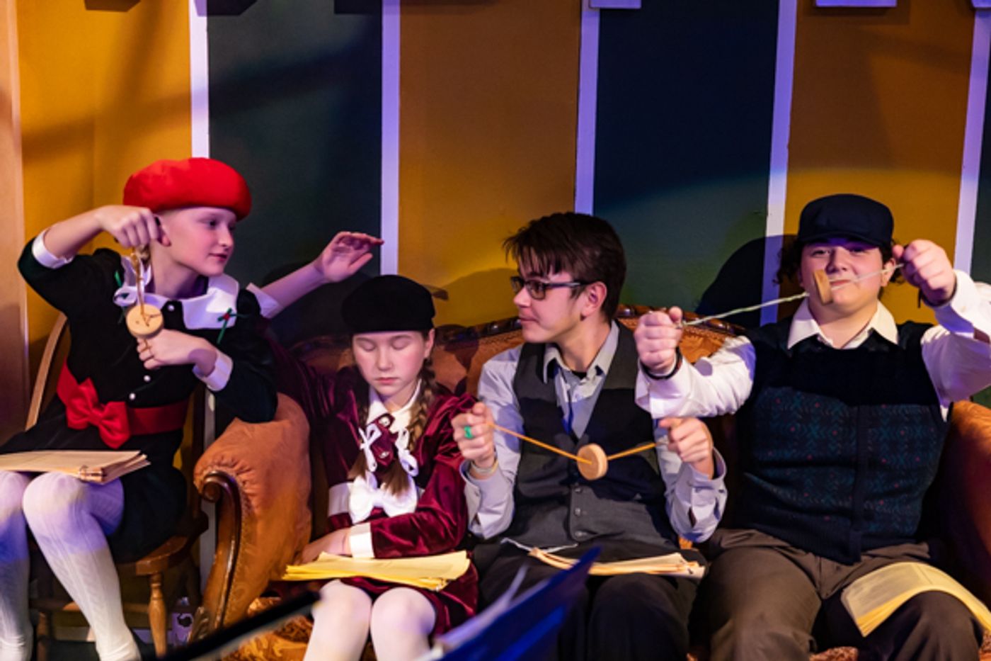 Photos: First look at Ohio University Lancaster Theatre Department's IT'S A WONDERFUL LIFE: A LIVE RADIO PLAY  Image