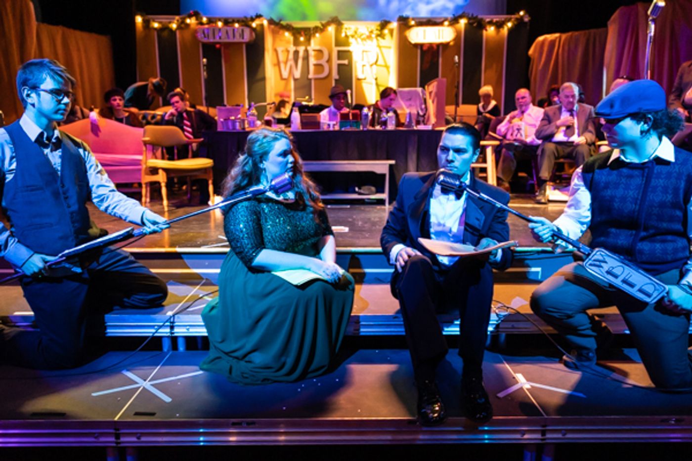 Photos: First look at Ohio University Lancaster Theatre Department's IT'S A WONDERFUL LIFE: A LIVE RADIO PLAY  Image