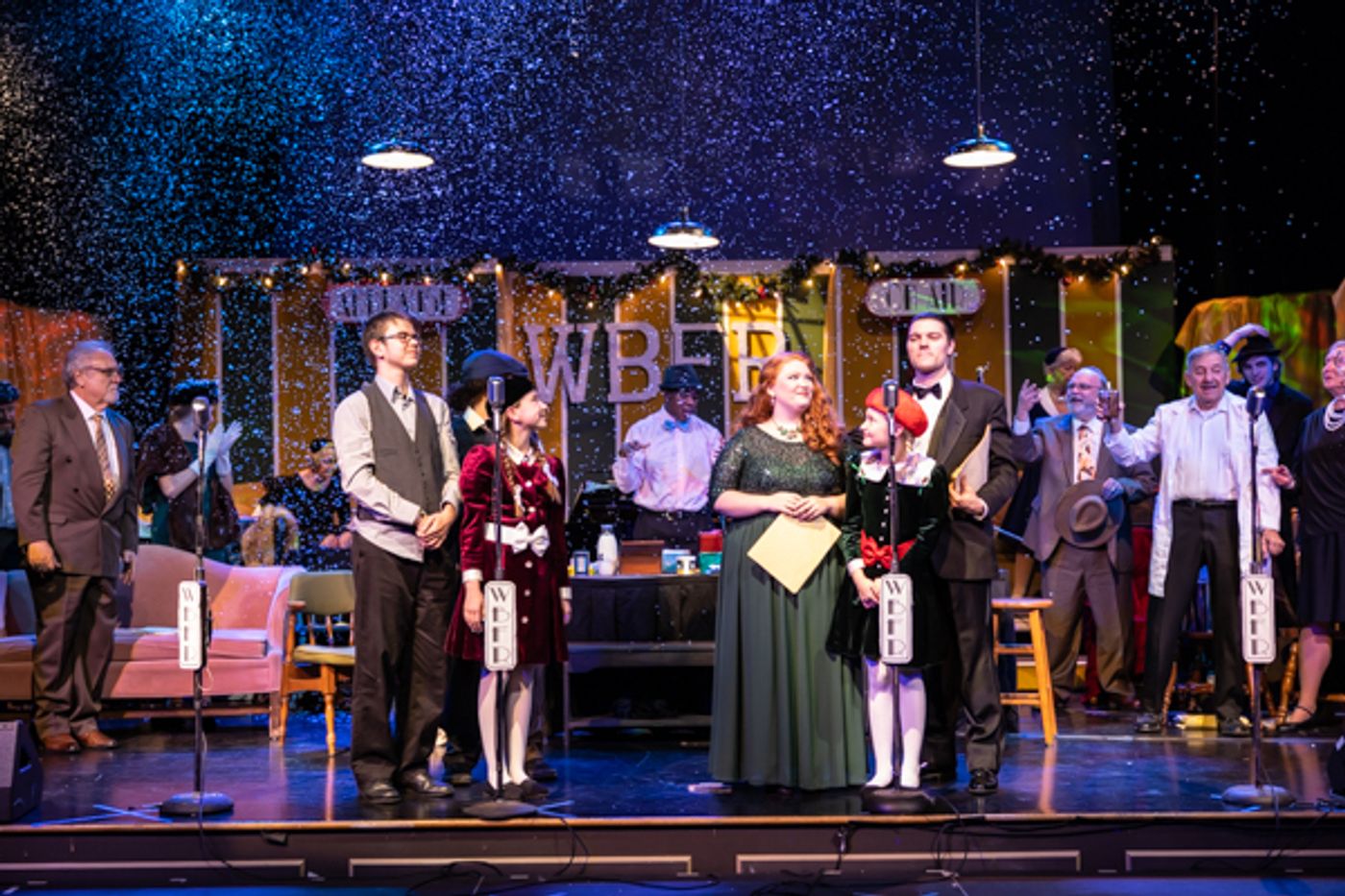 Photos: First look at Ohio University Lancaster Theatre Department's IT'S A WONDERFUL LIFE: A LIVE RADIO PLAY  Image