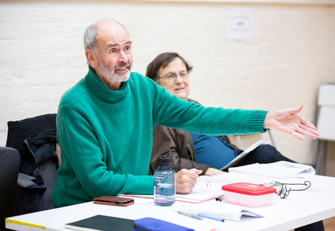 Photos: First Look at Robert Daws in Rehearsals for WODEHOUSE IN WONDERLAND Photos: First Look at Robert Daws in Rehearsals for WODEHOUSE IN WONDERLAND Image