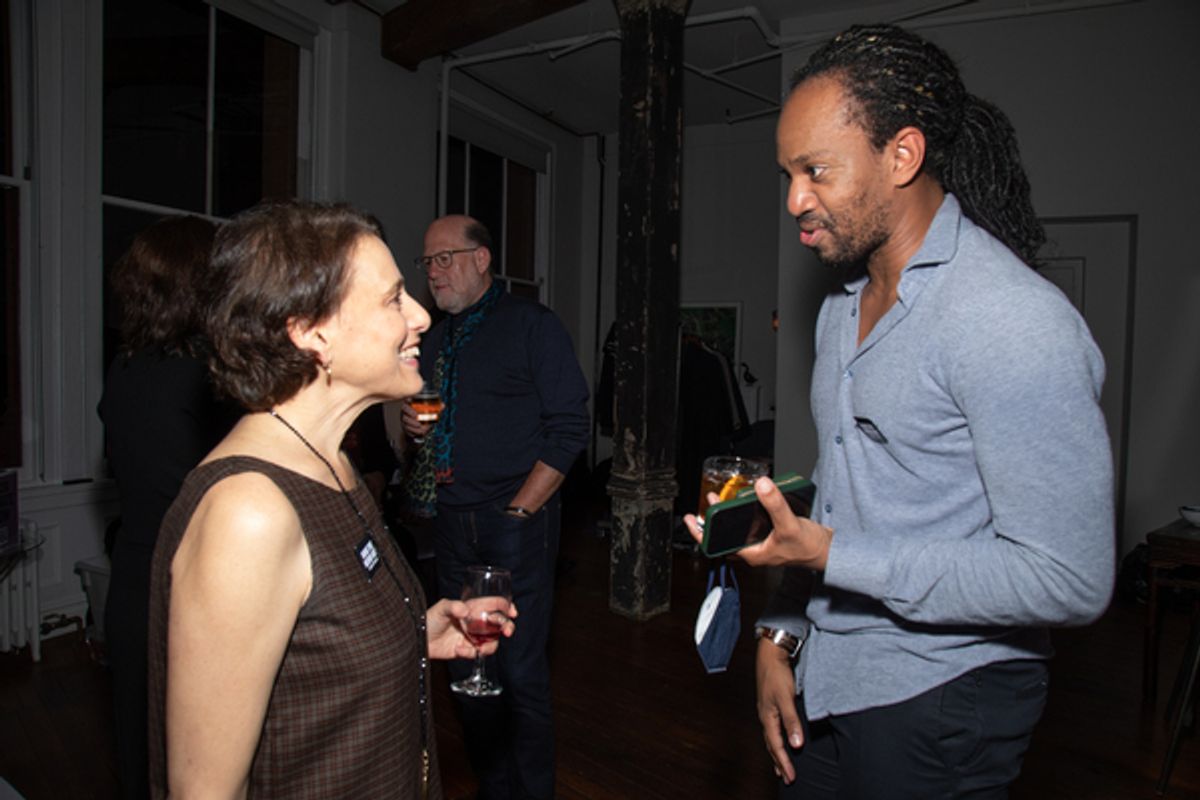 Judy Kuhn and Reggie D. White  at 