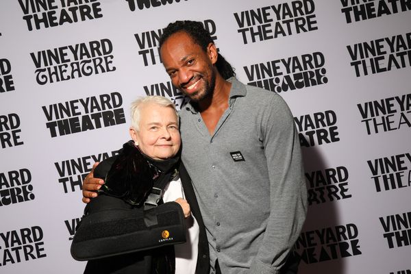 Paula Vogel and Reggie D. White  Photo