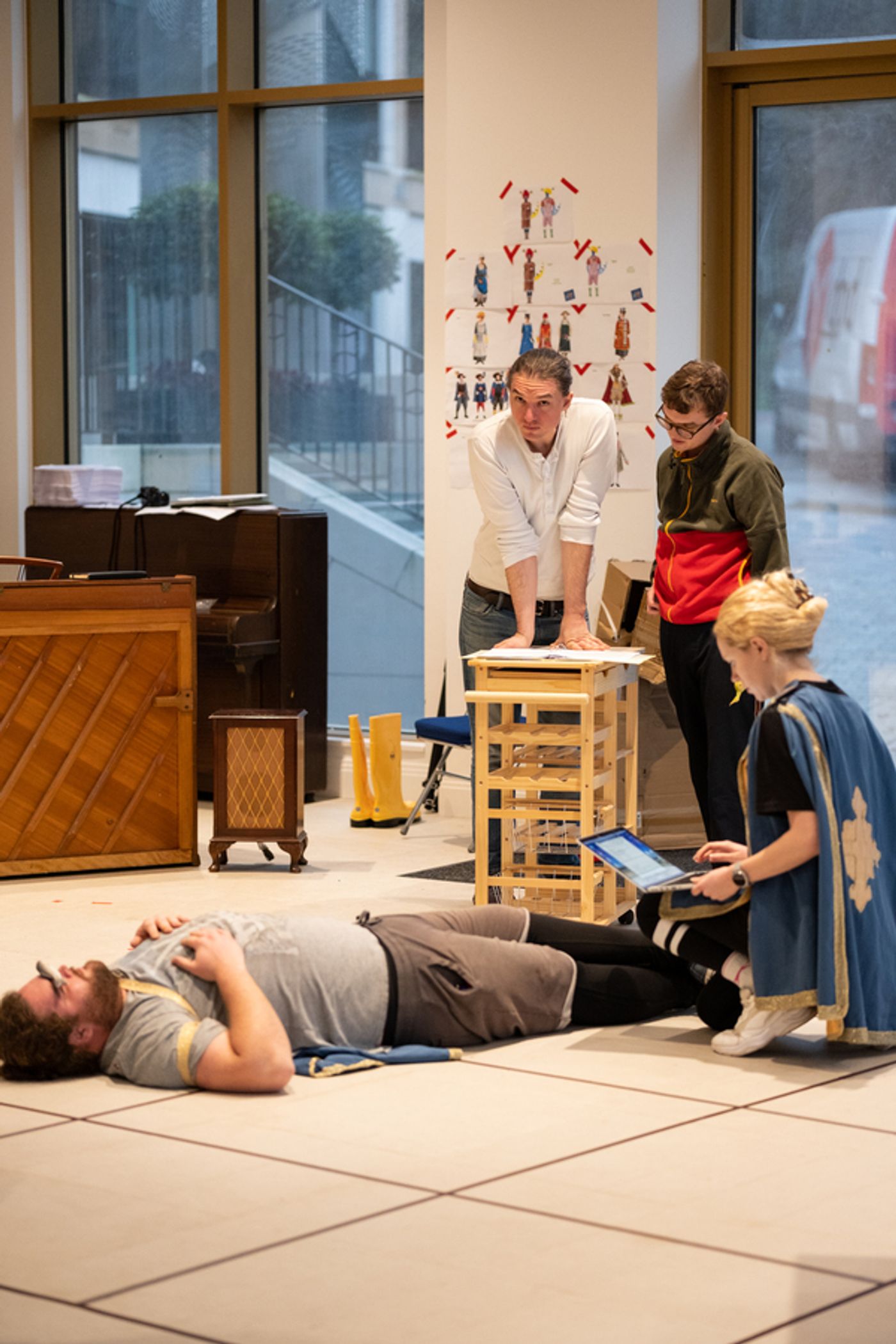 Photos: In Rehearsal For THE THREE MUSKETEERS At Trinity Theatre Photos: In Rehearsal For THE THREE MUSKETEERS At Trinity Theatre Image