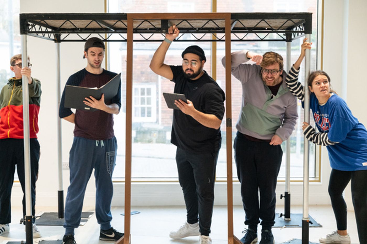 Photos: In Rehearsal For THE THREE MUSKETEERS At Trinity Theatre Photos: In Rehearsal For THE THREE MUSKETEERS At Trinity Theatre Image